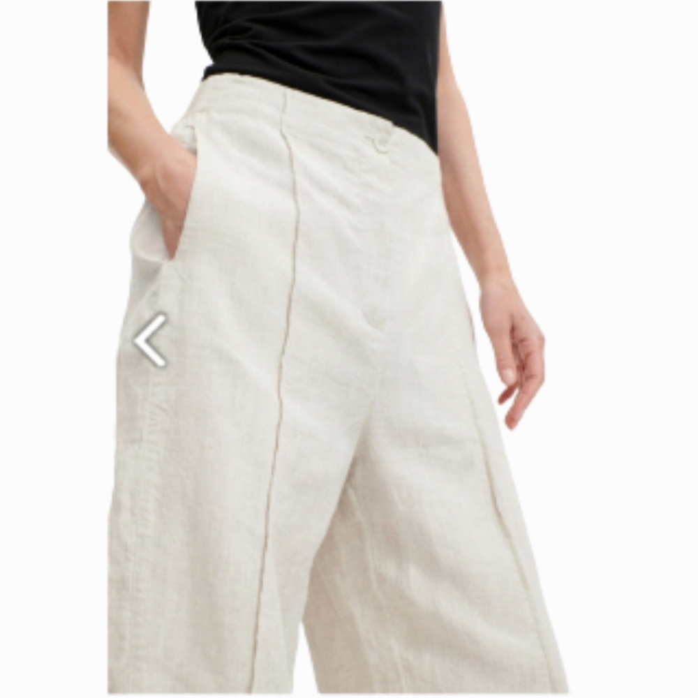 Annette Gortz Wide Leg Pants Cuff Hem